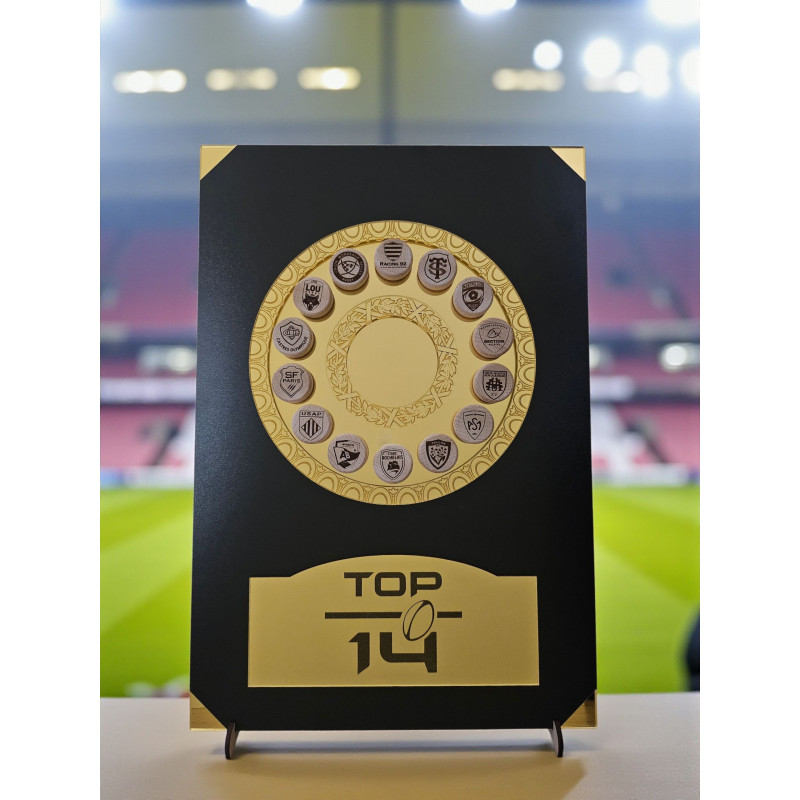 Bar à bouchons spécial rugby - TOP14 - bouclier de Brennus