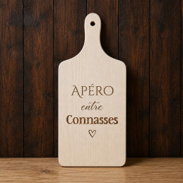 Planche à découper apéro entre connasses